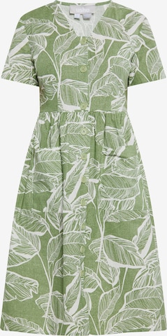 Usha Dress in Green: front