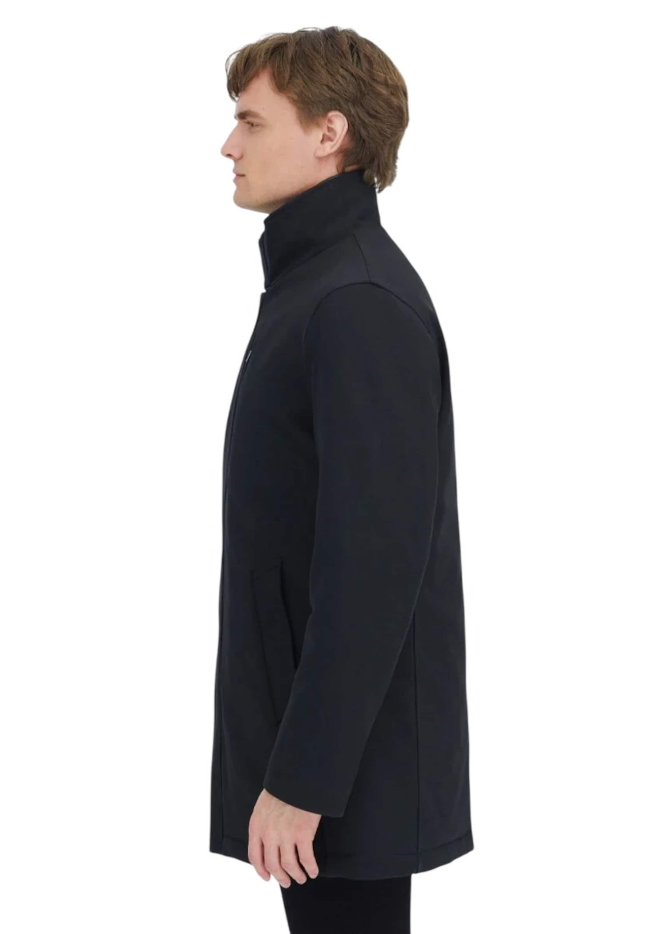 Ramsey Mantel in Schwarz