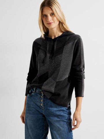 CECIL Sweater in Black: front