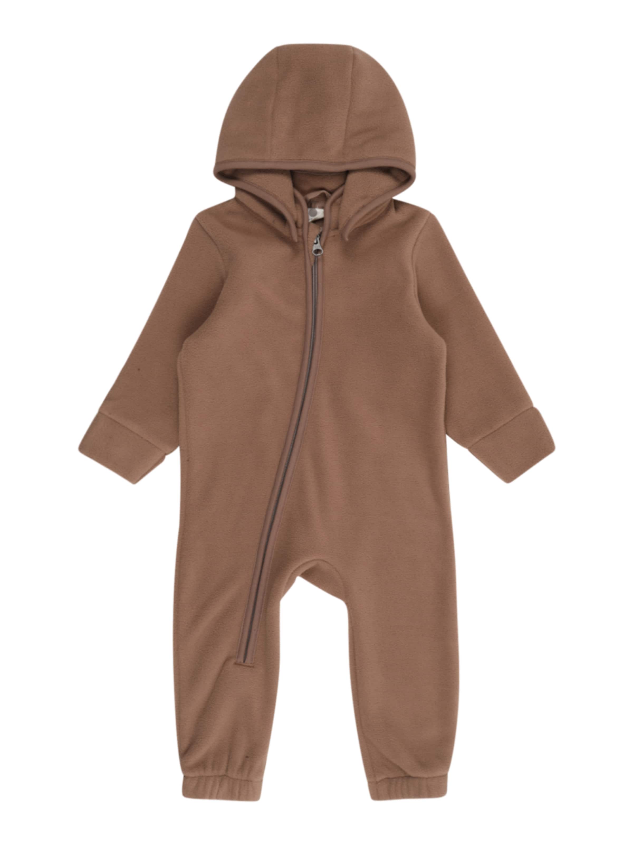 EN FANT Kombinezon w kolorze brązowy: przód