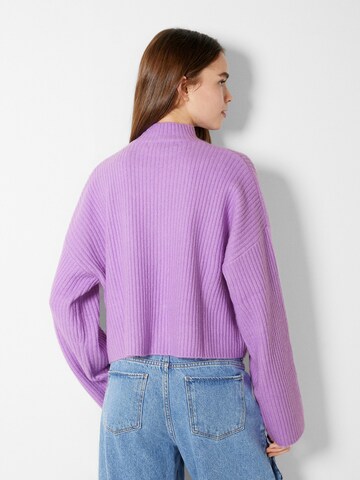 Bershka Pullover in Lila