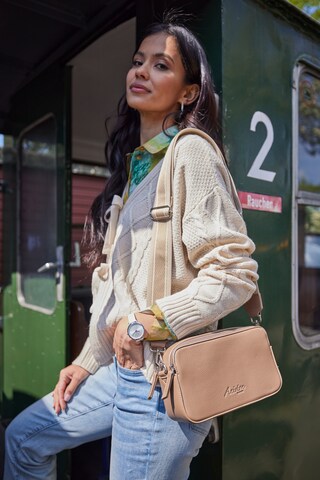 Aniston SELECTED Strickjacke in Beige