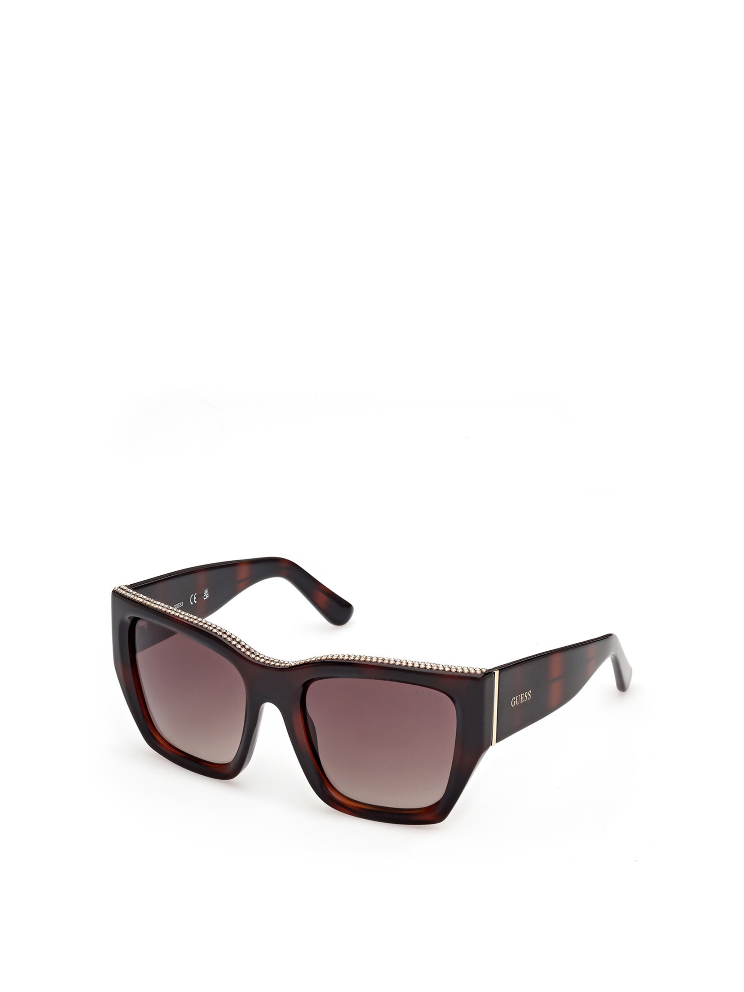 GUESS Sunglasses in Black: front