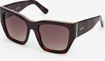 Occhiali da sole di GUESS in nero: frontale