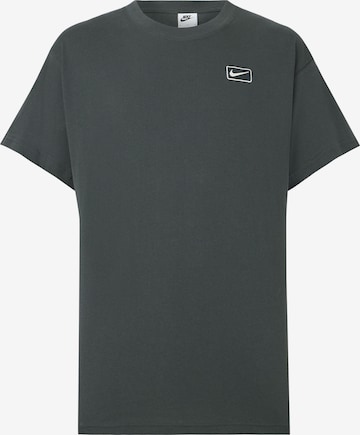 Nike Sportswear Тениска в сиво: отпред
