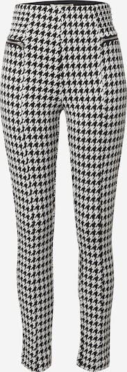 Leggings 'DAPHNE' ONLY pe negru / alb, Vizualizare produs