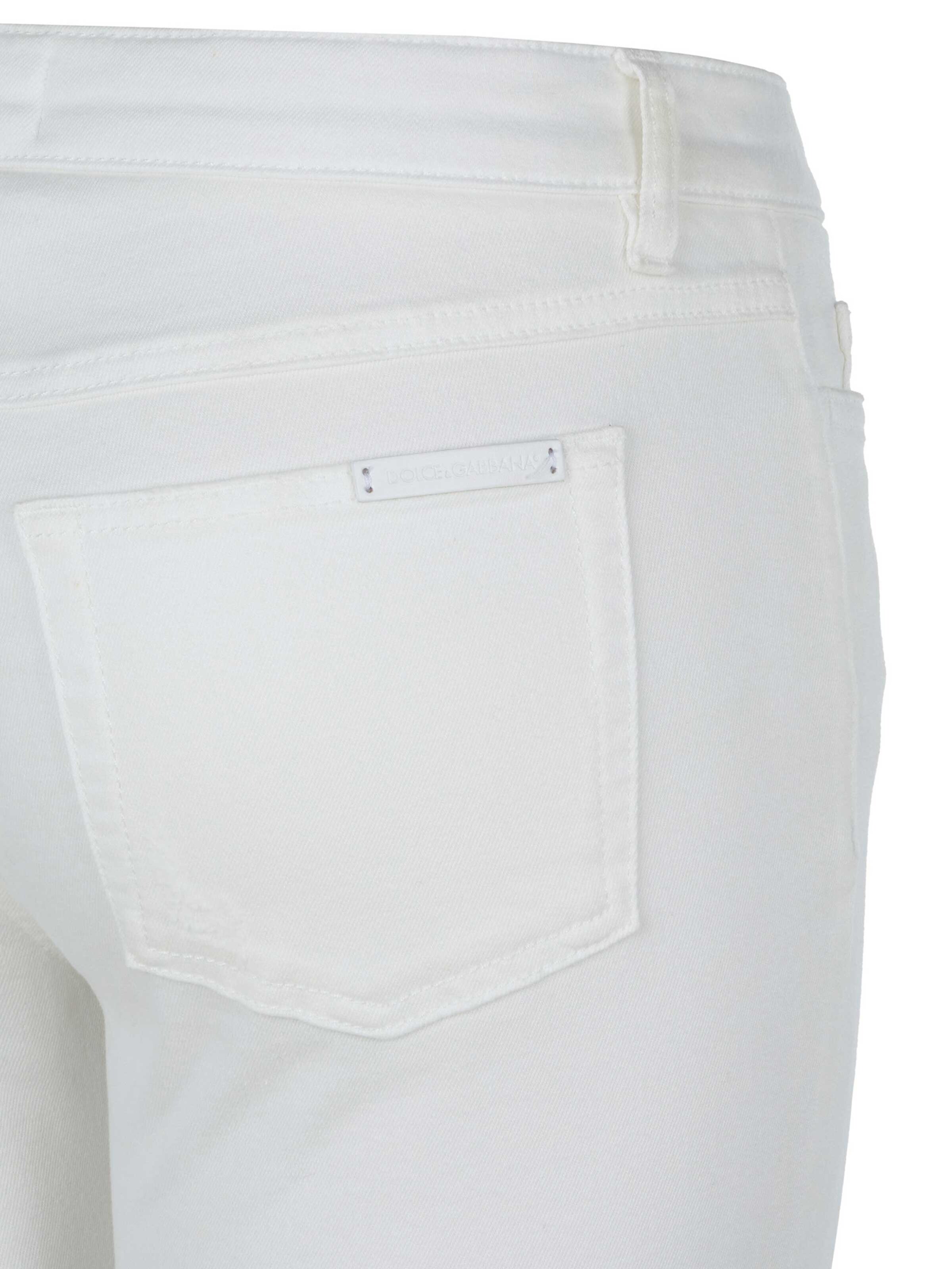 DOLCE & GABBANA Slim fit Jeans in White