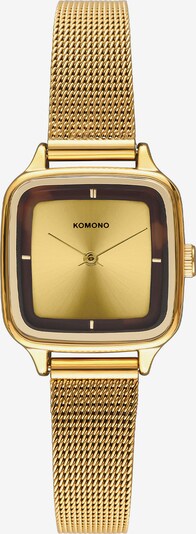 Komono Analoguhr 'Komono' in braun / gold, Produktansicht