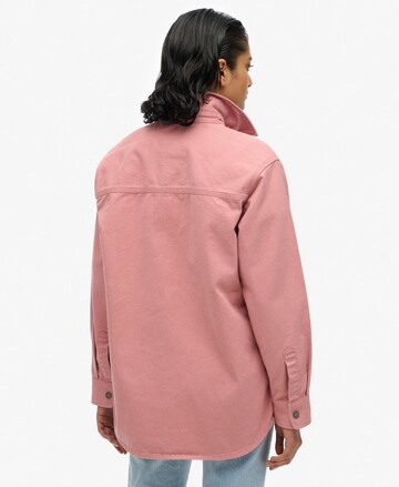 Superdry Tussenjas in Roze