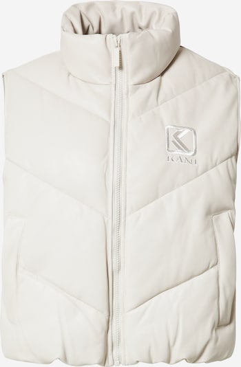 Karl Kani Gilet en mastic / blanc, Vue avec produit