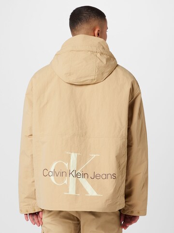 Calvin Klein Jeans Přechodná bunda – béžová