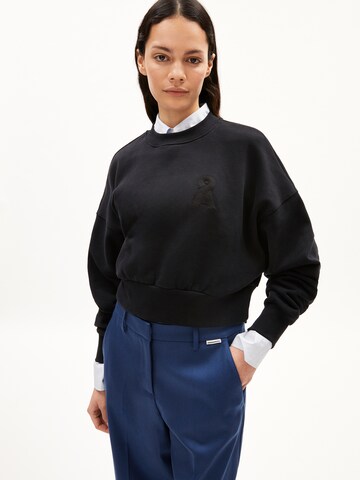 ARMEDANGELS Oversized sweater 'PHILIA' in Black: front