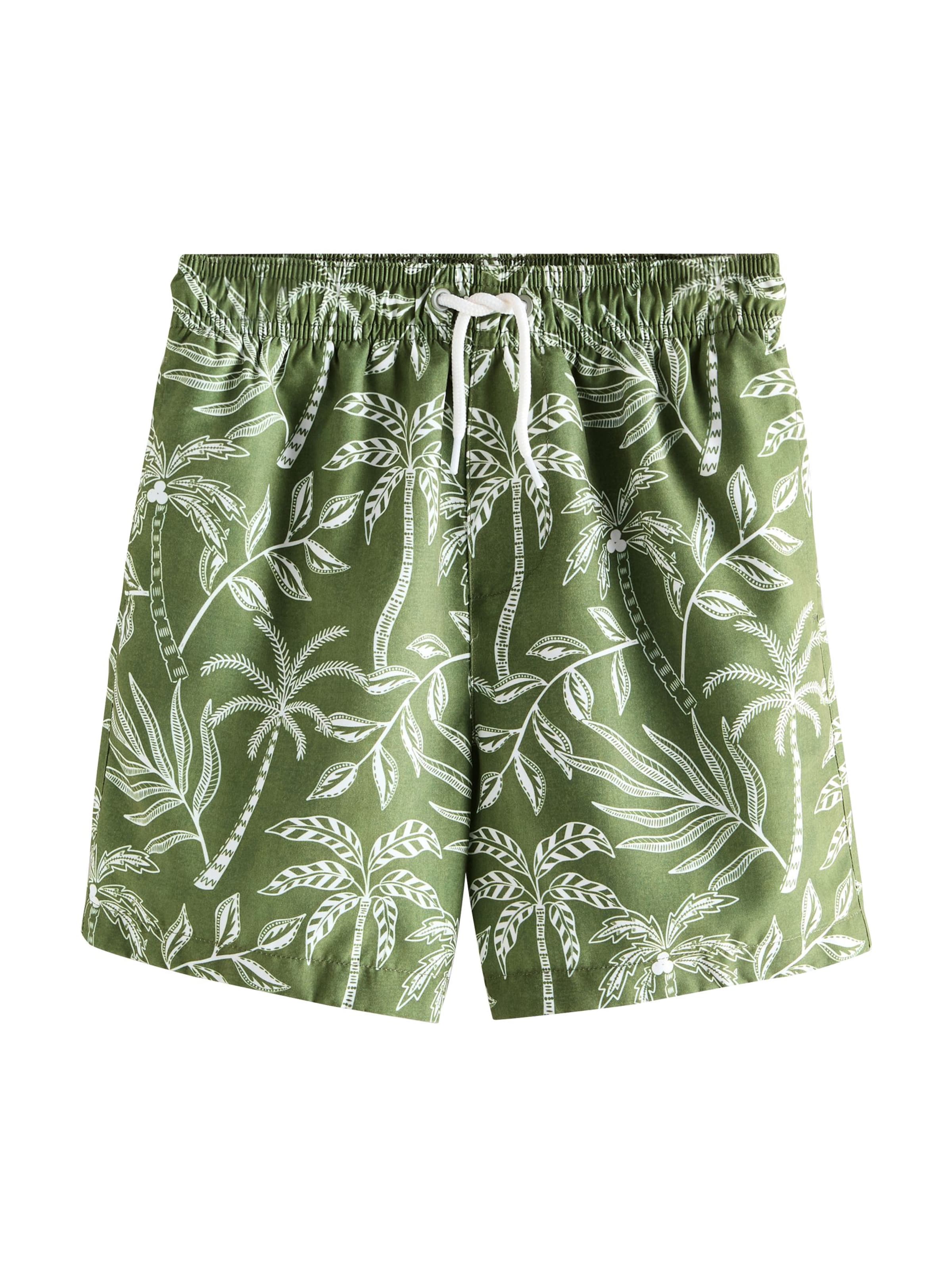 Shorts de bain Next en vert : devant