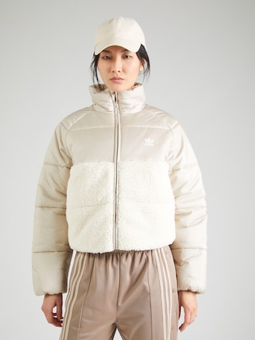 ADIDAS ORIGINALS Winterjacke 'Neutral Court' in Weiß: predná strana