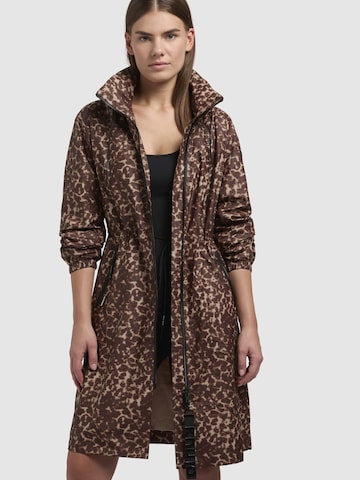 khujo Between-seasons coat 'ERTHE LEO' in Brown