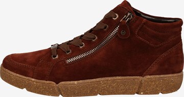 ARA Lace-Up Ankle Boots 'Rom' in Brown