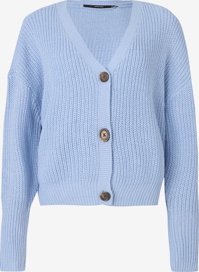 VERO MODA Knit cardigan 'VMLea' in XS in Light blue / Brown, Item view
