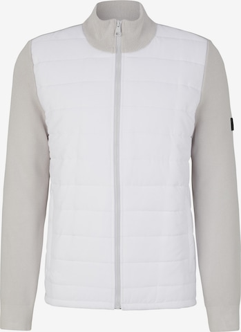 STRELLSON Sweatvest 'Ivar' in Wit: voorkant