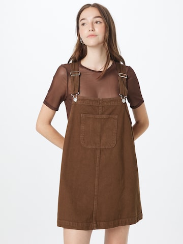 Monki Dress 'Georgia' in Brown: front