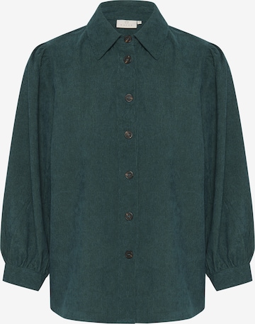 Chemisier 'KA Vera' Kaffe en vert : devant