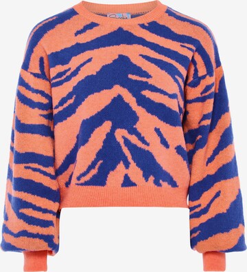 Sookie Sweater in Orange: front