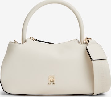 bēšs TOMMY HILFIGER Rokassomiņa: no priekšpuses