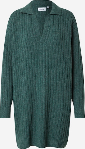 WEEKDAY Knitted dress 'Husky' in Green: front