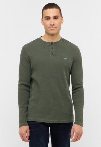 MUSTANG Shirt ' Atchison ' in Grün: Vorderseite