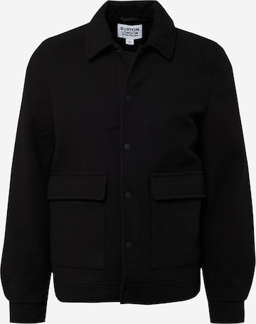 BURTON MENSWEAR LONDON Between-Season Jacket in Black: front