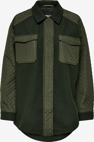 Veste mi-saison 'Selma' ONLY en vert : devant