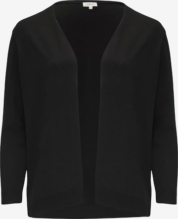 s.Oliver Strickjacke in Schwarz: Vorderseite