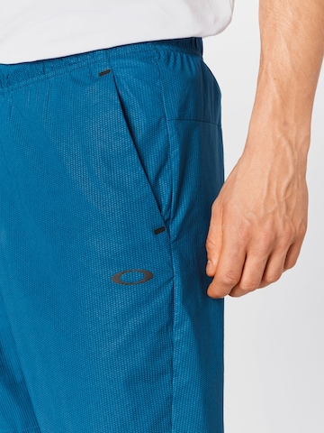 OAKLEY Normální Sportovní kalhoty – modrá