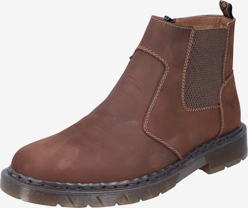 Rieker Chelsea boots in Bruin: voorkant