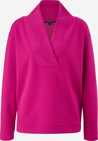 COMMA Sweatshirt in Roze: voorkant