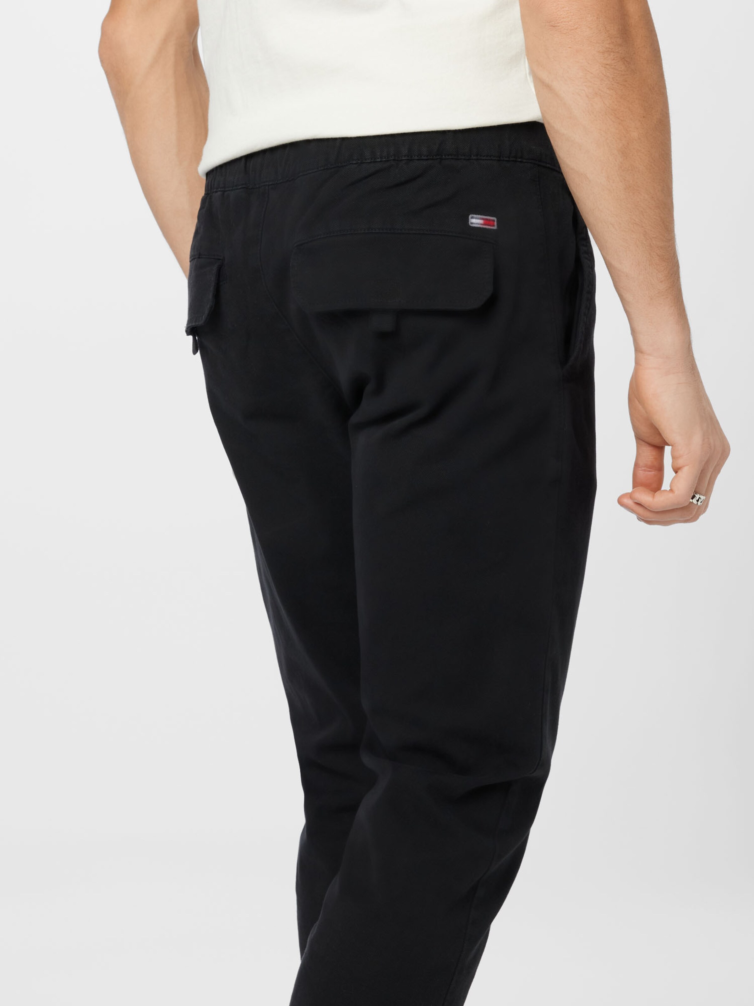 Männer Hosen Tommy Jeans Hose 'Anton' in Schwarz - FP52292 Männer Hosen Tommy Jeans Hose 'Anton' in Schwarz - FP52292