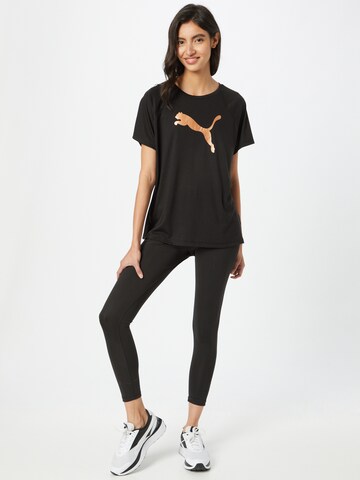 T-shirt fonctionnel PUMA en noir