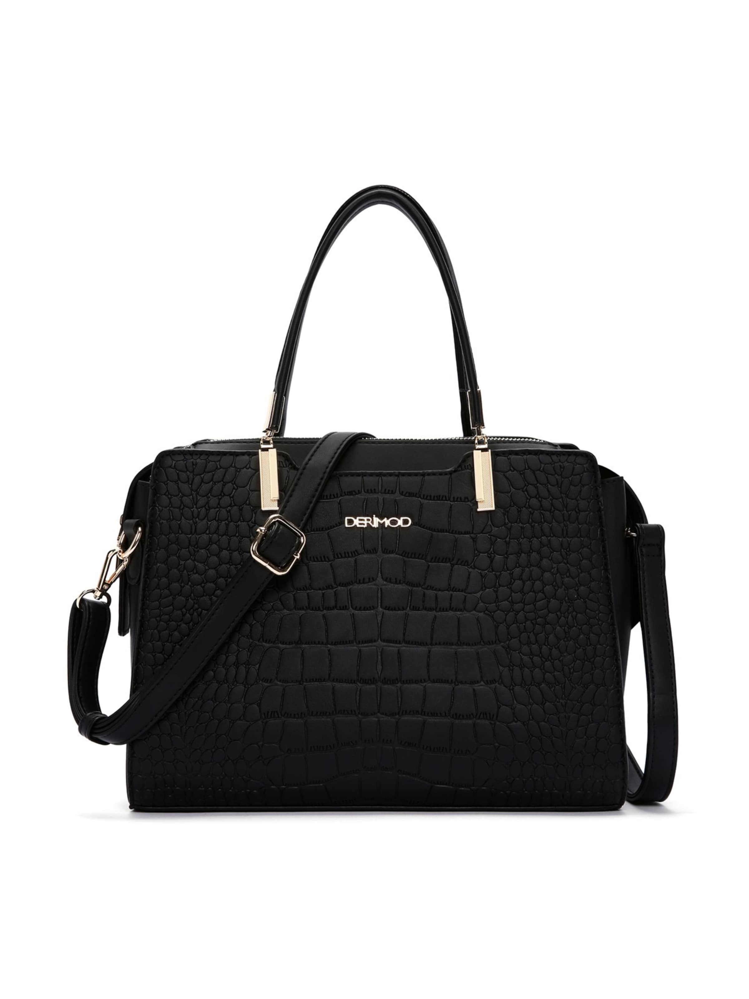 Derimod Handtasche in Schwarz: Vorderseite