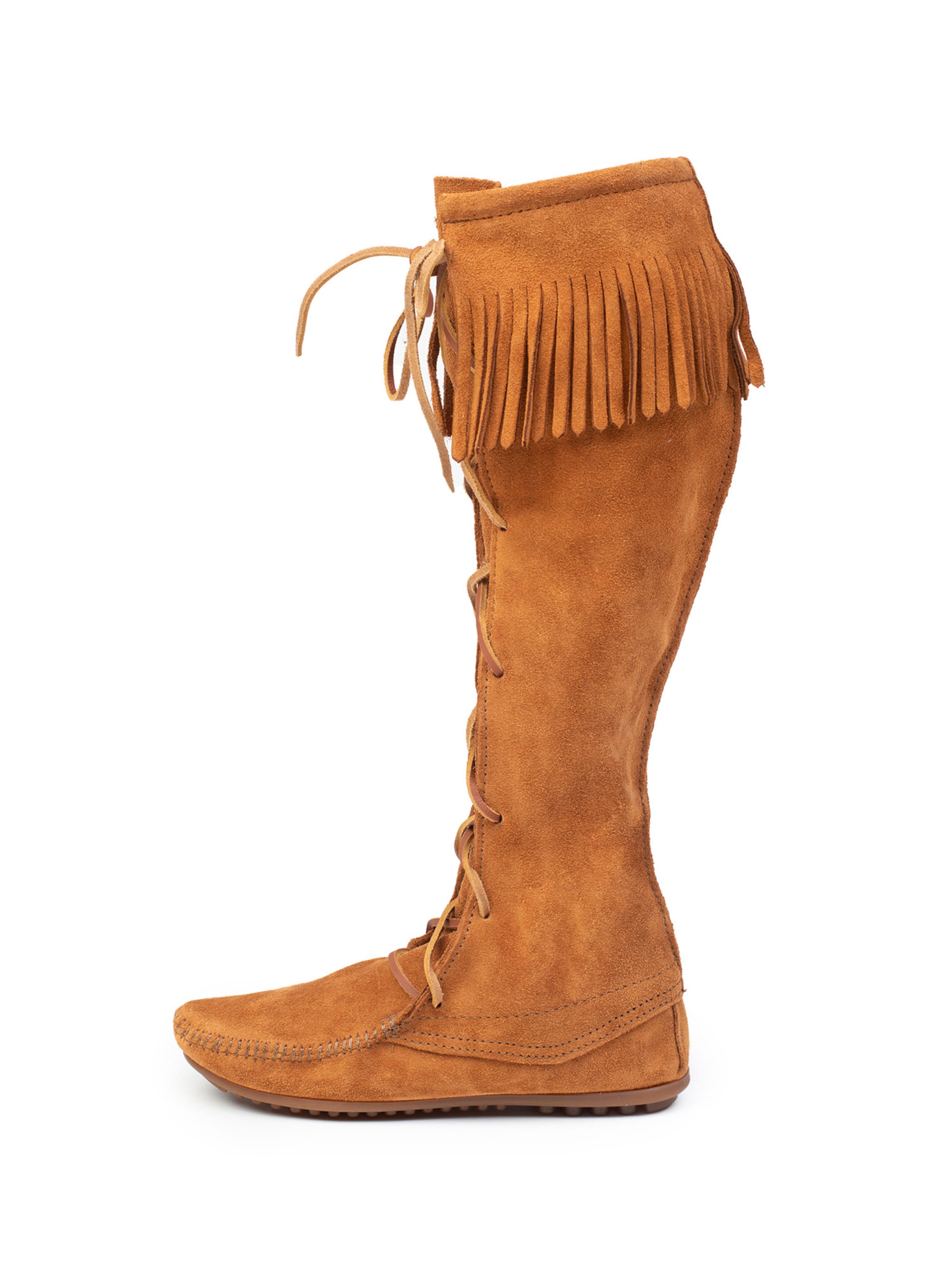 Minnetonka Μπότες σε καφέ: μπροστά