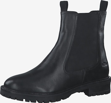 s.Oliver Chelsea Boots in Schwarz: predná strana