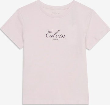 Calvin Klein Jeans Shirt in Lila: voorkant
