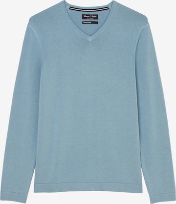 Marc O'Polo Strickpullover in Blau: front