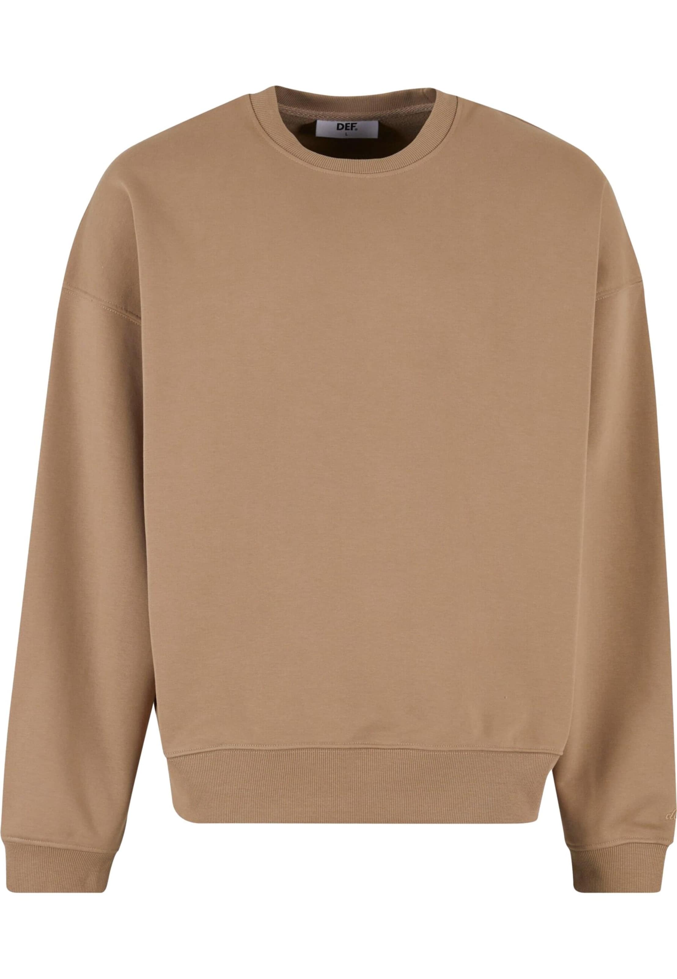 DEF Свитшот в Коричневый: спереди