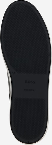 BOSS Black Sneaker low i blå