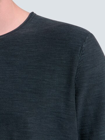 No Excess Pullover in Blau