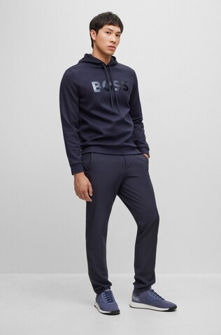 BOSS Sweatshirt 'Soody Mirror' in Blau