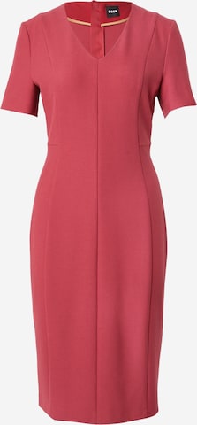 BOSS - Vestido 'Damaisa' en rojo: frente