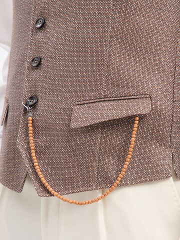 CG CLUB OF GENTS Suit Vest ' Mitch ' in Brown