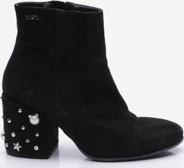Karl Lagerfeld Dress Boots in 38 in Black: front