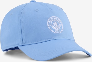 PUMA Sportpet 'Manchester City Essentials' in Blauw: voorkant