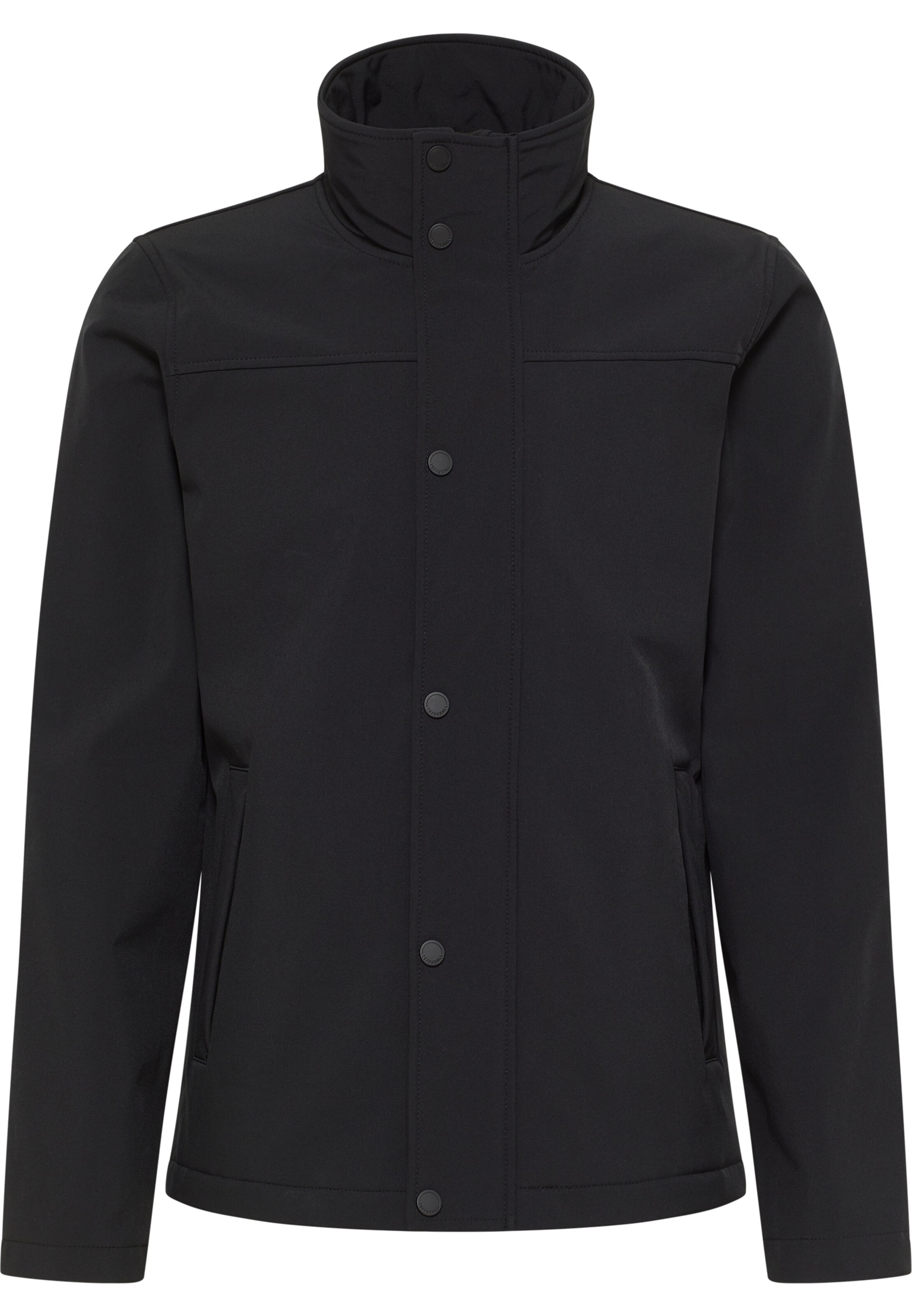 TUFFSKULL Übergangsjacke in Schwarz: Vorderseite